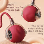 Pelota interactiva automática para gatos y perros