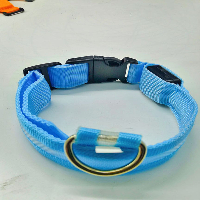 Collar LED recargable para perros