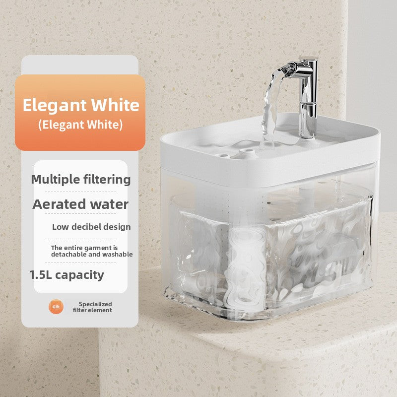 Automatic Pet Water Dispenser with Filtration