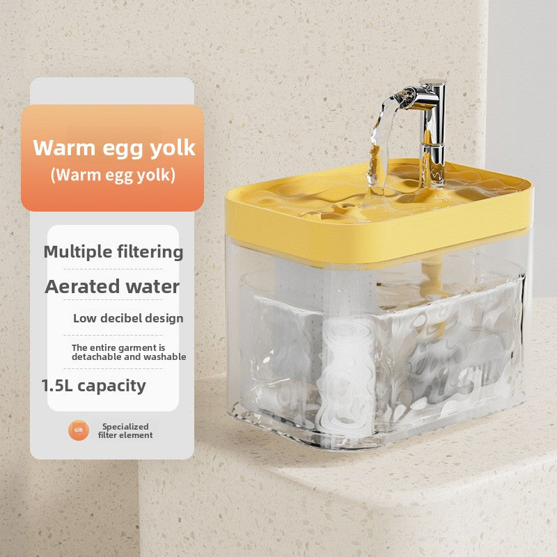 Automatic Pet Water Dispenser with Filtration