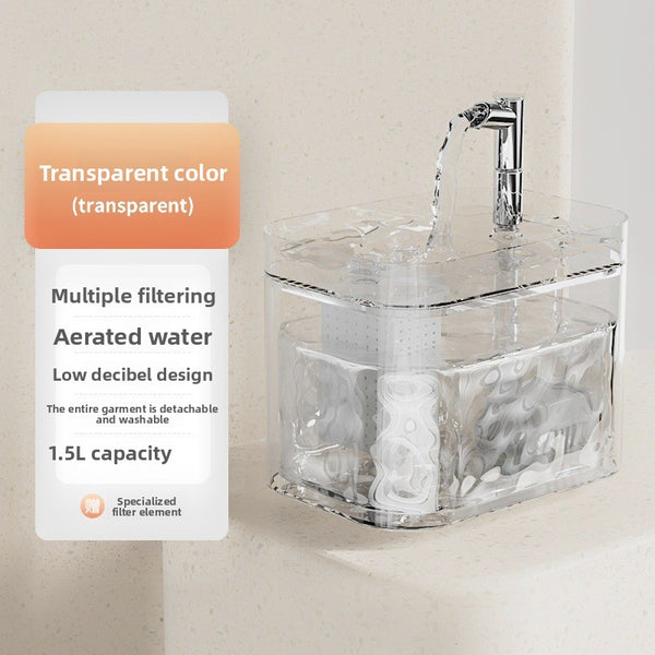 Automatic Pet Water Dispenser with Filtration