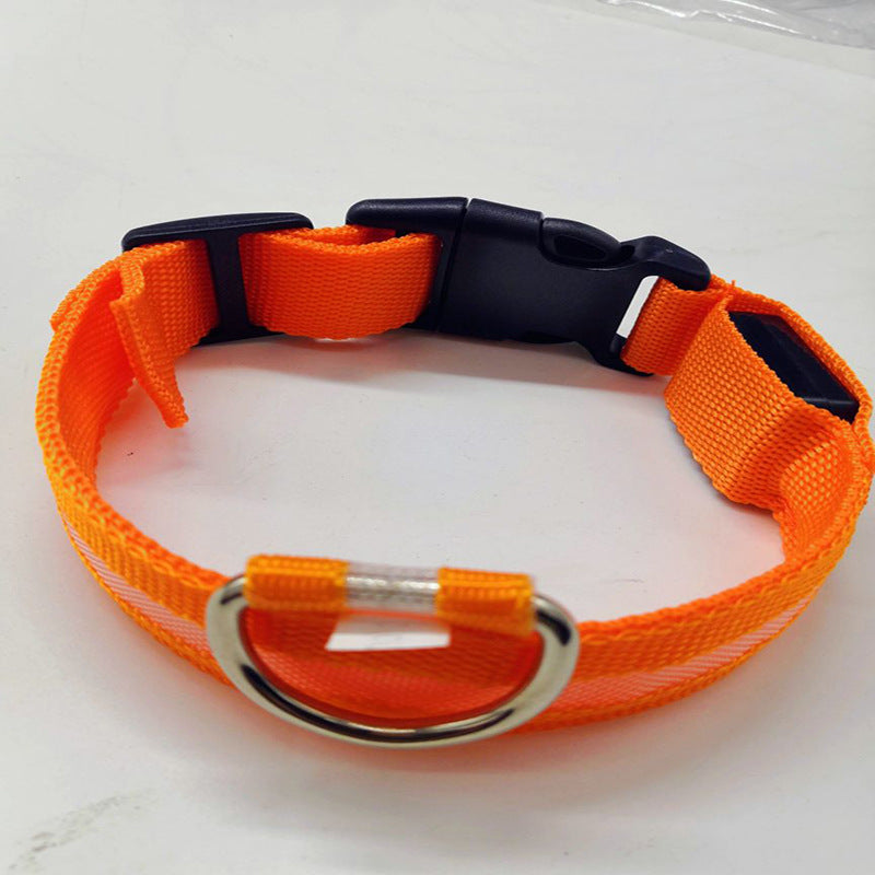 Collar LED recargable para perros