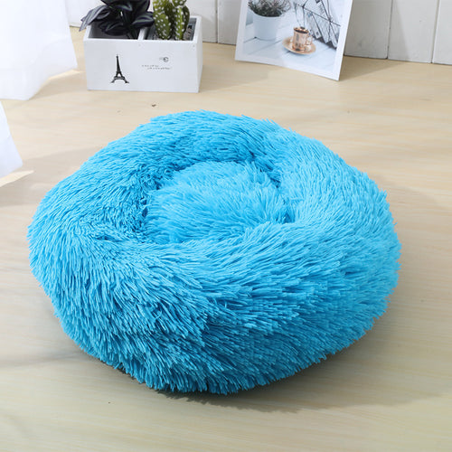 Calming Donut Bed for Dogs and Cats