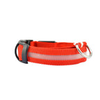 Collar LED recargable para perros